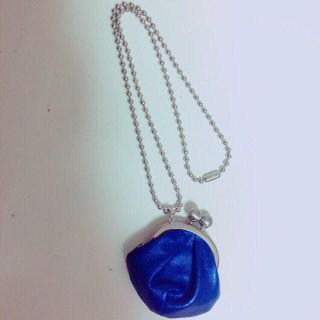 パピヨネ(PAPILLONNER)のkawakawaガマ口necklace♡(ネックレス)