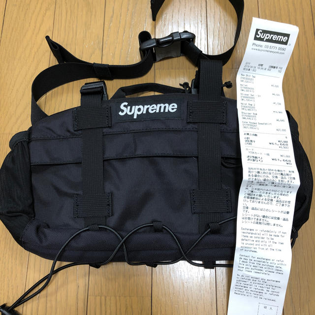 Supreme(シュプリーム)のsupreme waist bag 黒 メンズのバッグ(ウエストポーチ)の商品写真