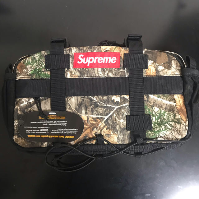 supreme waist bag カモ