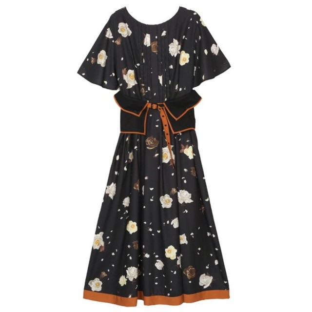 Ameri VINTAGE(アメリヴィンテージ)の Ameri VINTAGE  AMY BELL DRESS レディースのワンピース(ロングワンピース/マキシワンピース)の商品写真