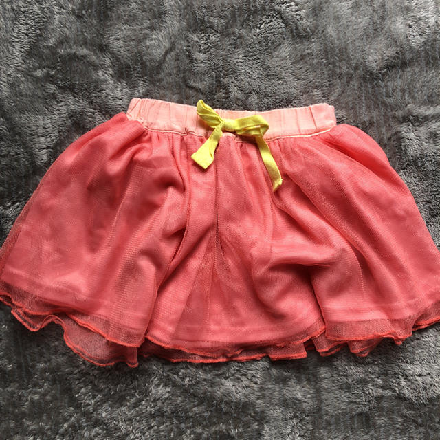 futafuta(フタフタ)の100 110 チュールスカート2枚セット キッズ/ベビー/マタニティのキッズ服女の子用(90cm~)(スカート)の商品写真