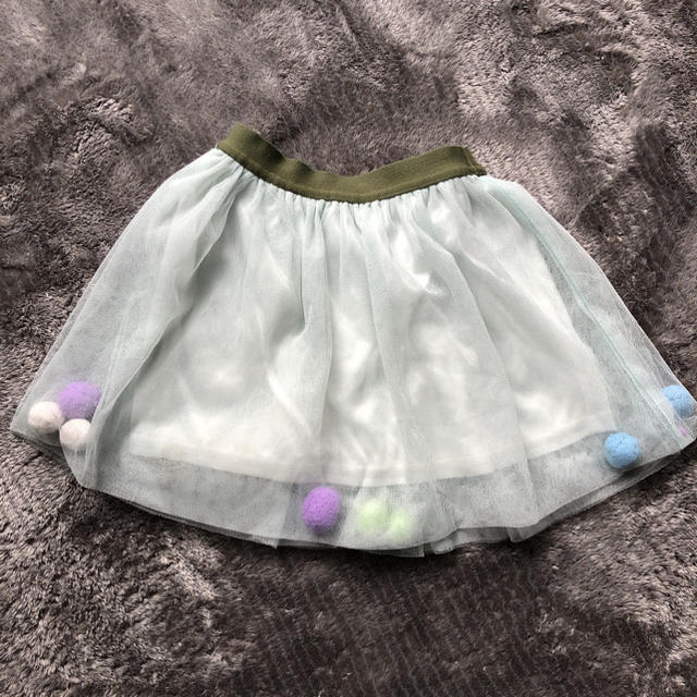 futafuta(フタフタ)の100 110 チュールスカート2枚セット キッズ/ベビー/マタニティのキッズ服女の子用(90cm~)(スカート)の商品写真