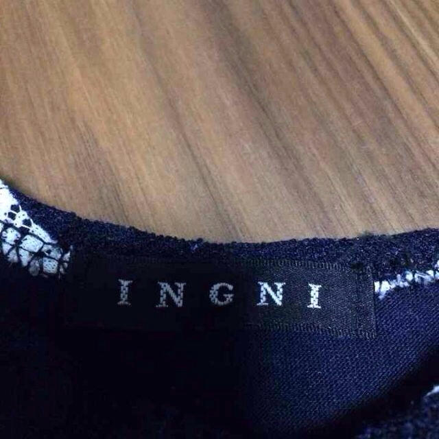 INGNI(イング)のINGNI レースボーダータンク☆ レディースのトップス(タンクトップ)の商品写真