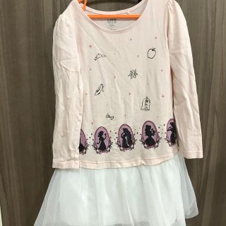 ユニクロ ディズニー 子供 ワンピース 女の子 の通販 21点 Uniqloのキッズ ベビー マタニティを買うならラクマ