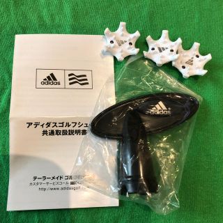 アディダス(adidas)のadidas スパイク鋲&レンチ(シューズ)