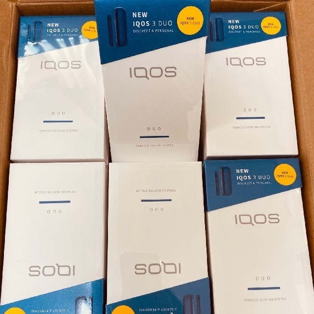 iQOS DUO ステラーブルー ３０個 まとめ売り 純正売り メンズ ファッション小物 タバコグッズ