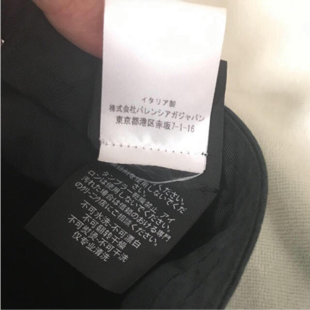 バレンシア キャップ balenciaga 青山購入 確実正規品