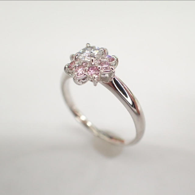 【12月スーパーSALE 15％OFF】 ピンクダイヤモンド　確認用 リング(指輪)