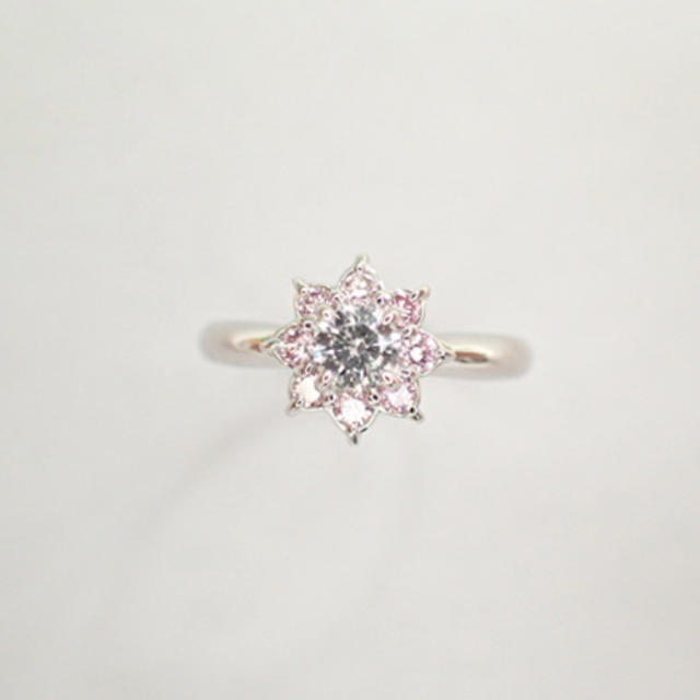 ピンクダイヤモンド　確認用 レディースのアクセサリー(リング(指輪))の商品写真