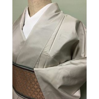 染め大島紬の付け下げ ゆったりサイズの通販 '|ラクマ