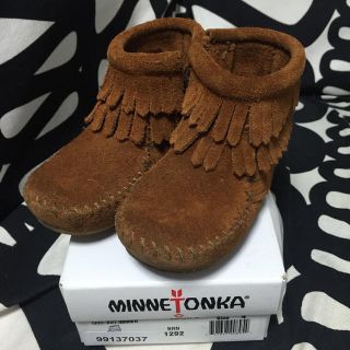 ミネトンカ(Minnetonka)のミネトンカ☆ベビー12㎝(ブーツ)