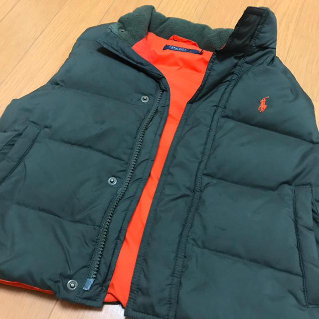 POLO RALPH LAUREN(ポロラルフローレン)のダウンベスト キッズ/ベビー/マタニティのキッズ服男の子用(90cm~)(コート)の商品写真