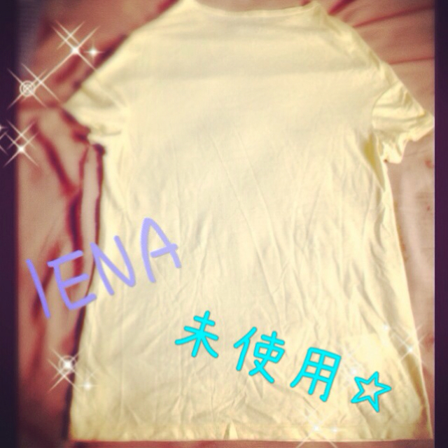 IENA(イエナ)のIENA☆レモンイエロー変形Tシャツ レディースのトップス(Tシャツ(半袖/袖なし))の商品写真