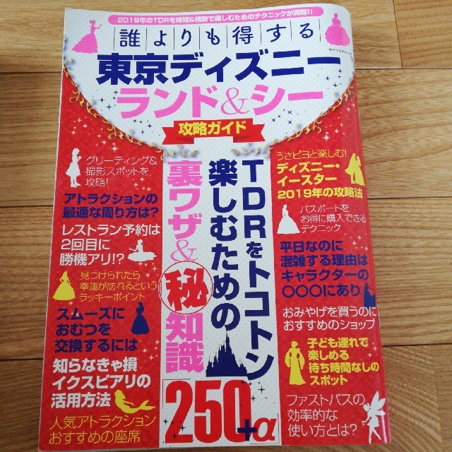 東京ディズニーリゾート　ガイドブック2019 エンタメ/ホビーの本(地図/旅行ガイド)の商品写真