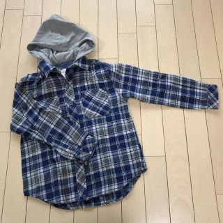 【中古】チェック柄シャツ♪　サイズ：S（7/8）(ブラウス)