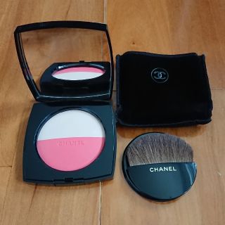 シャネル(CHANEL)のシャネル　レ ベージュ アーモニー プードゥル ベル ミン デュオ 02(フェイスパウダー)