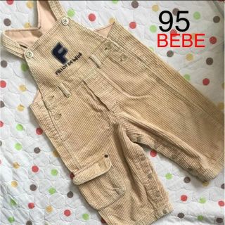 ベベ(BeBe)のbebe 95cm オーバーオール(パンツ/スパッツ)