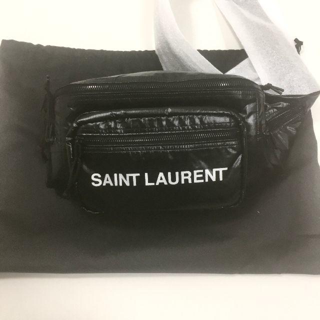 新品未使用！送料込み★Saint Laurent★ナイロンボディバッグ