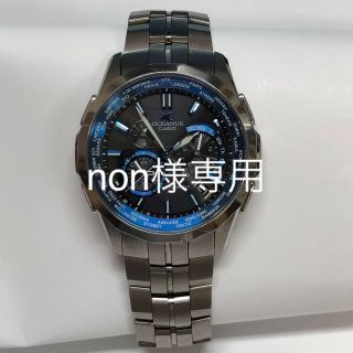 カシオ(CASIO)のOCW-S1400-1AJF オシアナスマンタ　カシオ(腕時計(デジタル))