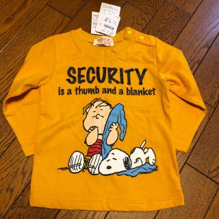 スヌーピー(SNOOPY)の新品　長袖Ｔシャツ　スヌーピ　サイズ95(Tシャツ/カットソー)