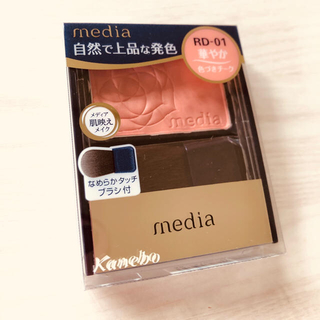 カネボウ(Kanebo)のKanebo メディア　ブライトアップチークN RD-01 〈ほほ紅〉(チーク)
