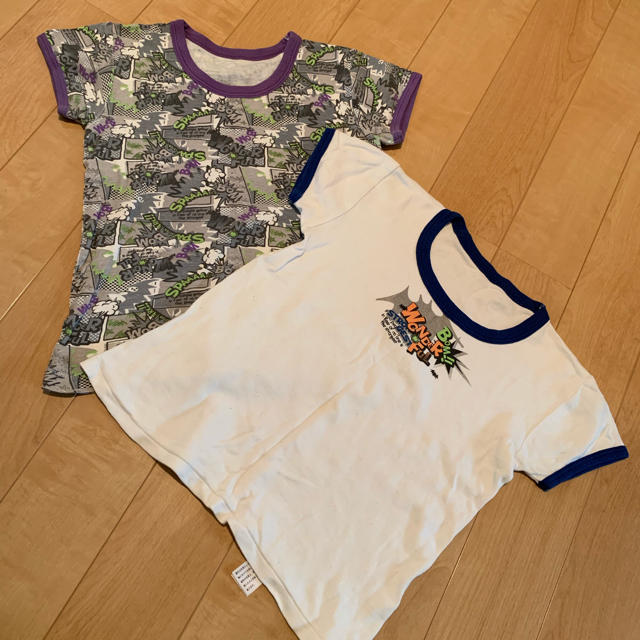 しまむら(シマムラ)のインナーシャツ  4枚セット キッズ/ベビー/マタニティのキッズ服男の子用(90cm~)(下着)の商品写真