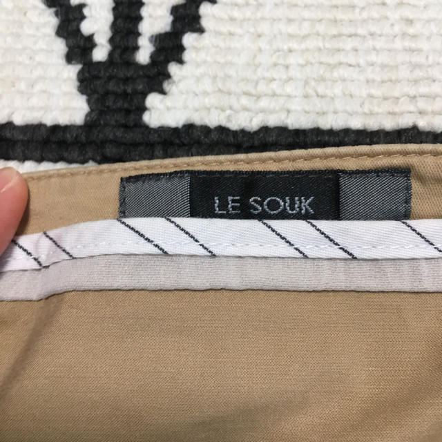 Le souk(ルスーク)の【値下げ】Le souk ノーカラージャケット レディースのジャケット/アウター(ノーカラージャケット)の商品写真