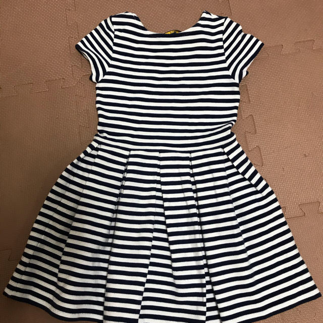 POLO RALPH LAUREN(ポロラルフローレン)の＊ももん様専用＊　ラルフローレン  ボーダー　ワンピース　115cm キッズ/ベビー/マタニティのキッズ服女の子用(90cm~)(ワンピース)の商品写真