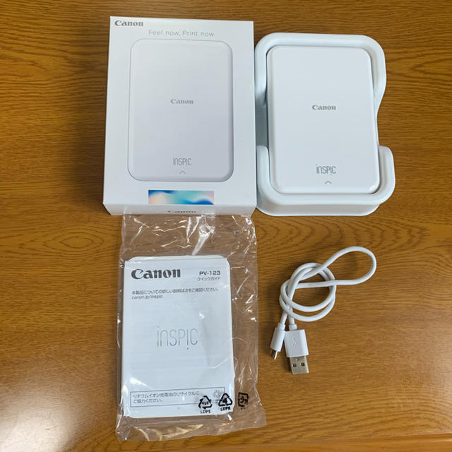 Canon(キヤノン)のinspic ブルー スマホ/家電/カメラのスマホ/家電/カメラ その他(その他)の商品写真