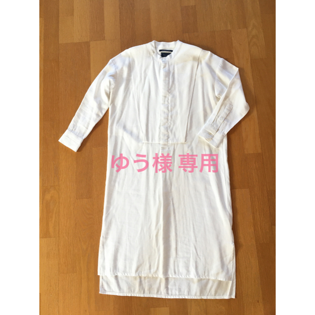YAECA(ヤエカ)の《Maison gigot》Shirt dress レディースのワンピース(ロングワンピース/マキシワンピース)の商品写真