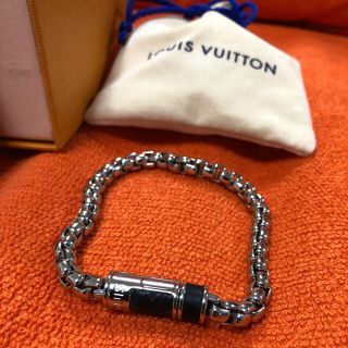 ルイヴィトン(LOUIS VUITTON)のルイヴィトン ブレスレット・チェーン モノグラム・エクリプス　Mサイズ(ブレスレット)