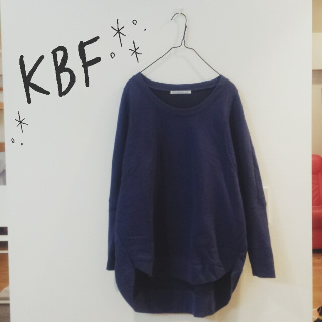 KBF(ケービーエフ)のウラケスウェットプルオーバー レディースのトップス(トレーナー/スウェット)の商品写真