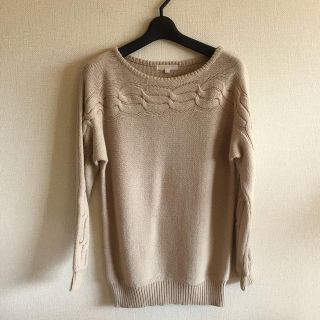 マイケルコース(Michael Kors)のマイケルコース♡ベージュのニット(ニット/セーター)