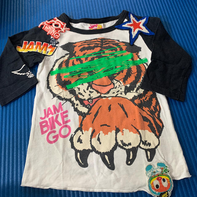 JAM(ジャム)のJAM 7分袖　カットソー キッズ/ベビー/マタニティのキッズ服男の子用(90cm~)(Tシャツ/カットソー)の商品写真