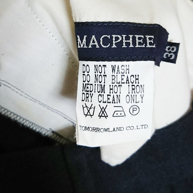 MACPHEE(マカフィー)のMACPHEE マカフィー スラックス レディースのパンツ(チノパン)の商品写真