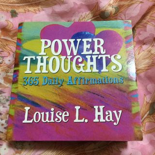 Power Thoughts  ルイーズLヘイ🌷アファメーション365日(洋書)