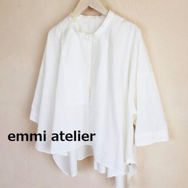 emmi atelier(エミアトリエ)の新品タグ付き　emmi　atelier　ボリューム　ブラウス　4456　エミア レディースのトップス(シャツ/ブラウス(長袖/七分))の商品写真