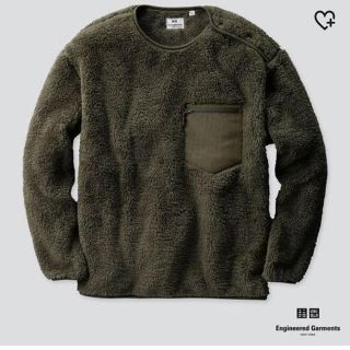 エンジニアードガーメンツ(Engineered Garments)のユニクロ エンジニアドガーメンツ フリースプルオーバー(スウェット)