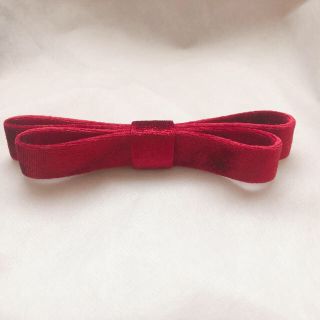 ケイティー(Katie)のKatie VELOUR long ribbon pin(ヘアピン)