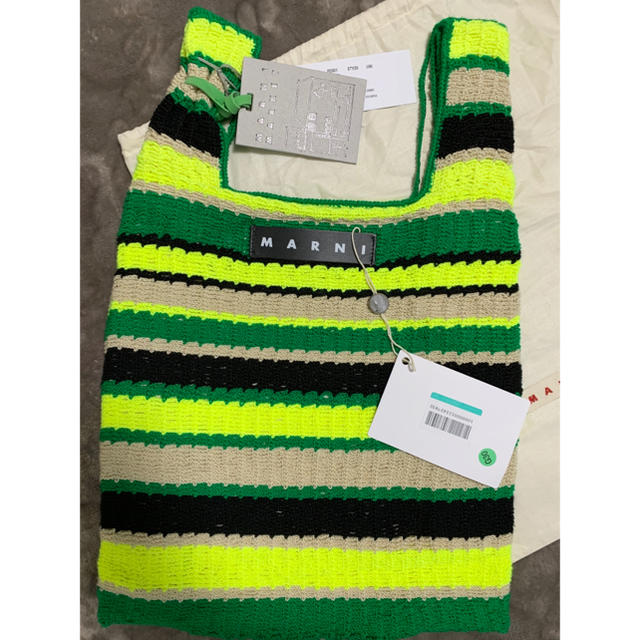 お得日本製 Marni バッグ の通販 by ☆カナ☆'s shop|マルニならラクマ - MARNI MARKET アクリルコットン NEW人気
