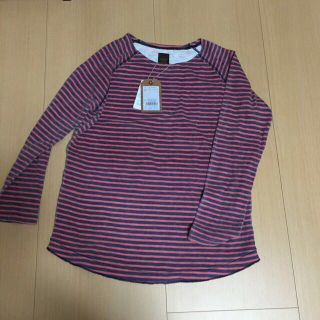 アングリッド(Ungrid)のボーダープリントルーズL/S(Tシャツ(長袖/七分))