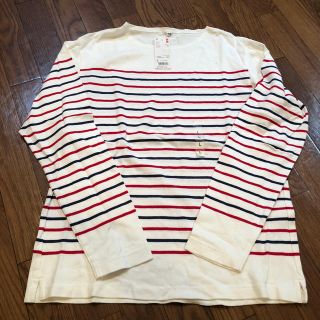 ユニクロ(UNIQLO)のUNIQLO ウォッシュボーダーＴ(Tシャツ/カットソー(七分/長袖))