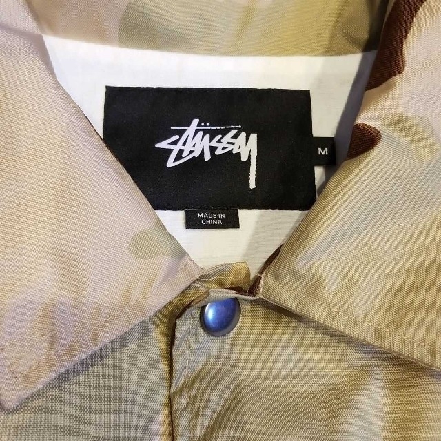 STUSSY ステューシー　ナイロンジャンバー　カモ柄