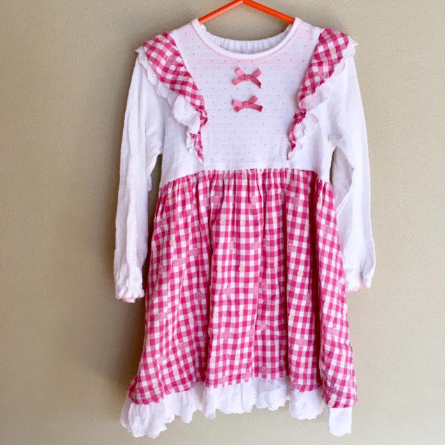 coeur a coeur(クーラクール)の美品 クーラクール  ワンピース 100 キッズ/ベビー/マタニティのキッズ服女の子用(90cm~)(ワンピース)の商品写真