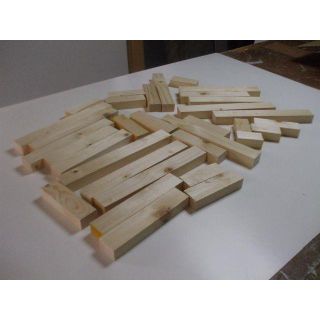 端材　木材　詰め合わせ　工作　棒状(その他)