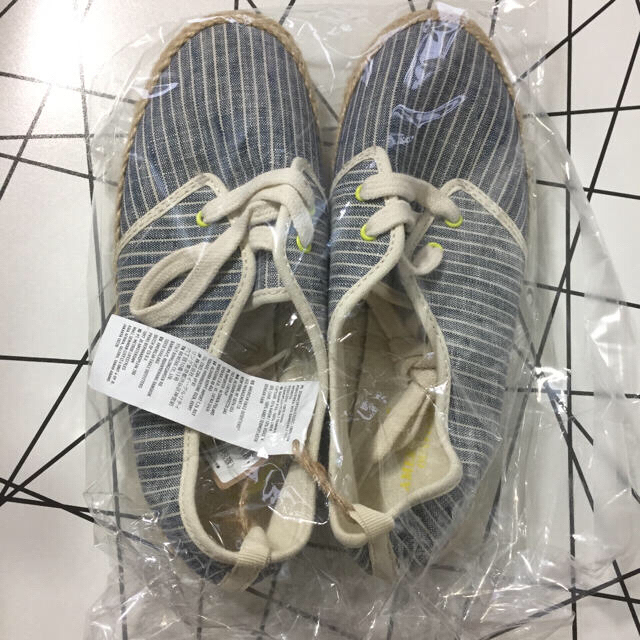 American Eagle(アメリカンイーグル)の新品・未使用 AEOプラットフォーム エスパドリーユ スリッポン レディースの靴/シューズ(スリッポン/モカシン)の商品写真