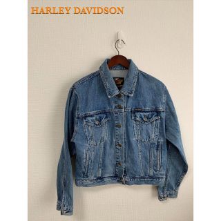 ハーレーダビッドソン(Harley Davidson)のHAREYDAVIDSN ハーレーダビッドソン　デニムジャケット(Gジャン/デニムジャケット)