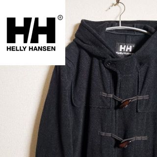 ヘリーハンセン(HELLY HANSEN)のヘリーハンセン ダッフルコート ワンポイント ロゴ 刺繍 マリンルック 90s(ダッフルコート)