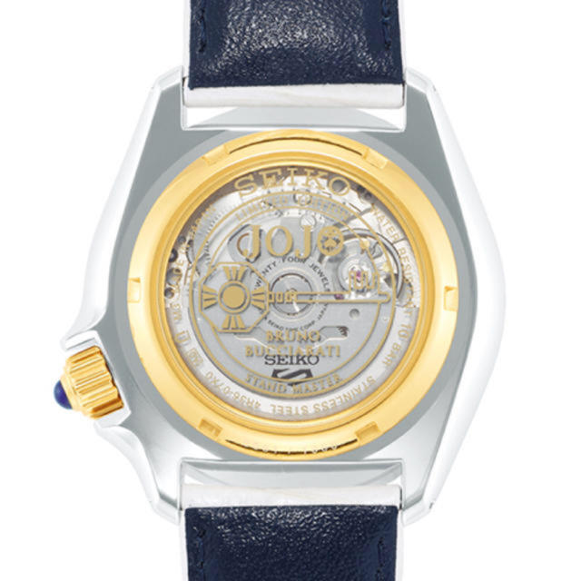 ジョジョ5部×セイコーのコラボ腕時計 限定販売 ブローノ・ブチャラティ モデル