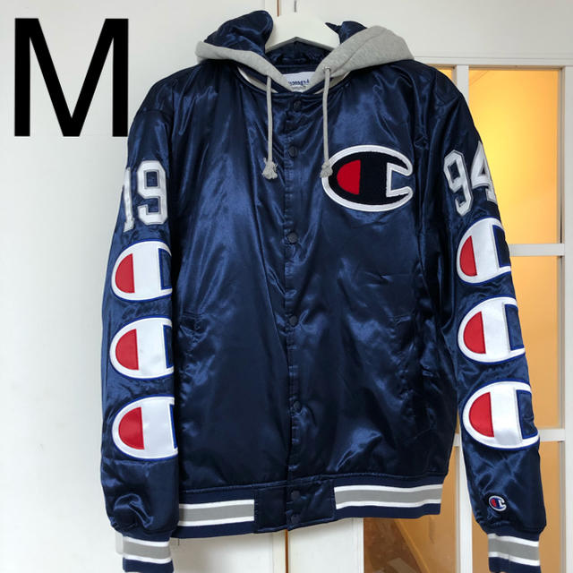 Supreme X Champion Satin Varsity Jacket